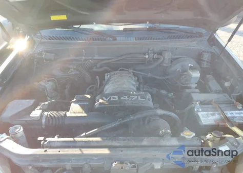 2004 Toyota Tundra Limited V8 из США, поврежденный, VIN 5TBDT48174S455162